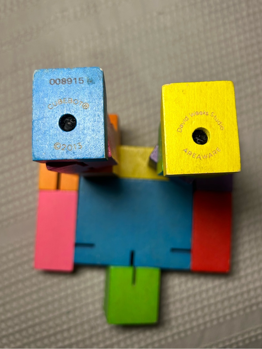 Bundle of two Colorful Cubebot Toy - Multicolor - Picture 3 of 6